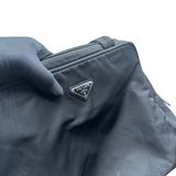 PRADA NYLON BLACK MINI TOTE BAG