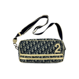 DIOR BLUE TROTTER CROSSBODY BAG