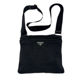 PRADA TESSUTO BLACK NYLON CROSSBODY BAG