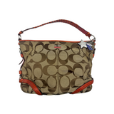 COACH SIGNATURE STAR CHARM SHOULDER BAG