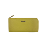 FURLA SAFFIANO YELLOW ZIP WALLET