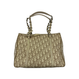 CHRISTIAN DIOR ROMANTIC TROTTTER BEIGE SHOULDER BAG