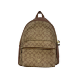 COACH SIGNATURE BROWN BACKPACK