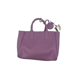 SALVATORE FERRAGAMO PURPLE LEATHER