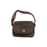 CELINE MACADAM CANVAS CROSSBODY BAG