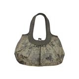 COACH SIGNATURE HORSE & CARRIAGE LARGE HOBO BAG
