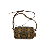 COACH SIGNATURE BUCKLE SHOULDER BAG