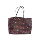 COACH FLORAL PRINT CITY TOTE BAG