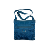 COACH NYLON SIGNATURE BLUE CROSSBODY BAG