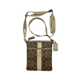 COACH STRIPE SIGNATURE CROSSBODY BAG