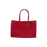 DIOR QUILTED CANNAGE TOTE BAG