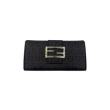 FENDI ZUCCA CANVAS LONG WALLET