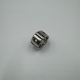 GUCCI MULTI-CROSSED G SILVER RING