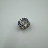 DIOR TROTTER RING BLUE US6