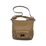 COACH TAN LEATHER HOBO BAG