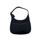 COACH BLACK NYLON SHOULDER BAG