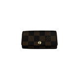 LOUIS VUITTON DAMIER EBENE 4-KEY HOLDER