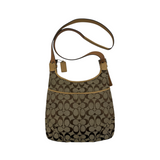 COACH SIGNATURE KHAKI CROSSBODY BAG