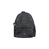 COACH BLACK SIGNATURE BACKPACK