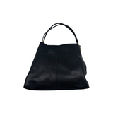 COACH BLACK MADISON PHOEBE LEATHER BAG