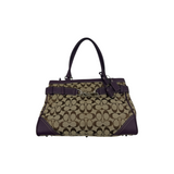 COACH PURPLE SIGNATURE HAMPTON TOTE