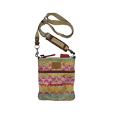 COACH HAMPTON SCRIBBLE STRIPE CROSSBODY
