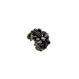 CHROME HEARTS DOUBLE FLORAL RING (US 7)