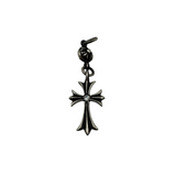 CHROME HEARTS DIAMOND CROSS BALL PENDANT