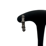 CHROME HEARTS PLUS BAND HOOP EARRING