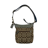 COACH SIGNATURE CANVAS SHOULDER BAG