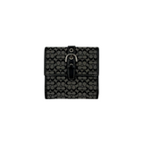 COACH SIGANTURE BUCKLE SNAP WALLET