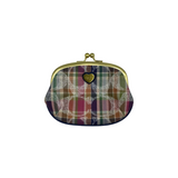 COACH PLAID COIN PURSE