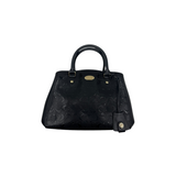 COACH SIGNATURE GLOSSY LEATHER SATCHEL
