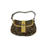 COACH SIGNATURE PATCHWORK HOBO BAG