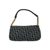 DIOR BLUE TROTTER MALICE SHOULDER BAG