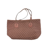 GUCCI GG EMBLEM MEDIUM TOTE BAG
