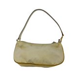 PRADA NYLON HANDBAG BAG BEIGE
