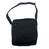 PRADA TESSUTO BLACK NYLON LONG CROSSBODY BAG