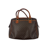 CELINE MACADAM TRIOMPHE CANVAS HANDBAG