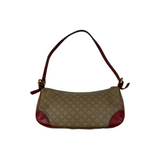 CELINE MACADAM MONOGRAM CANVAS SHOULDER BAG