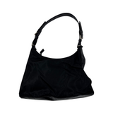 PRADA NYLON SHOULDER BLACK BAG