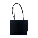 PRADA NYLON ZIP SQUARE TOTE BAG