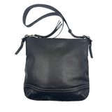 COACH BLACK LEATHER SHOULDER BAG