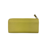 FURLA SAFFIANO YELLOW ZIP WALLET
