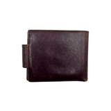SALVATORE FERRAGAMO GANCINI FLAP LEATHER WALLET