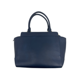 LANVIN EN BLEU NAVY LEATHER TOTE BAG