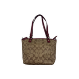 COACH SIGNATURE MINI TOTE BAG WITH STRAP