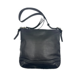 COACH BLACK LEATHER SHOULDER BAG
