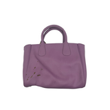 SALVATORE FERRAGAMO PURPLE LEATHER