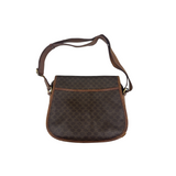 CELINE MACADAM CANVAS CROSSBODY BAG